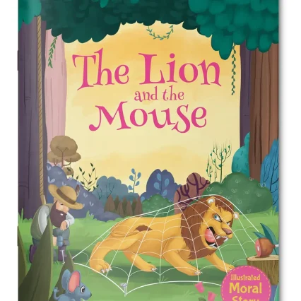 The Lion and the Mouse - Illustrated Moral Story for Children